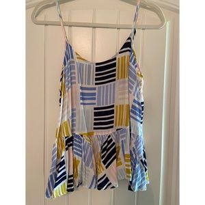 Old Navy ruffle top with adjustable straps!